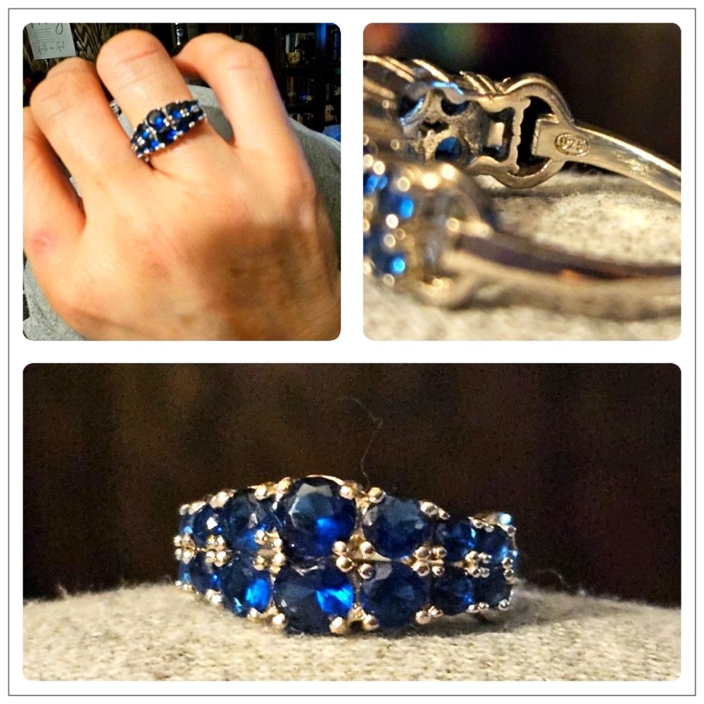 Sapphire .925 ring